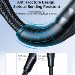 JOYROOM 2.4A USB to 8 Pin Surpass Series Fast Charging Data Cable, 0.25m, 1.2m, 2m, 3m - Image 3