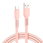 ADC-014 6A USB to USB-C/Type-C Liquid Silicone Data Cable, 0.5m