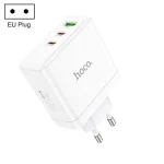 hoco N30 Glory PD 65W USB+ Dual USB-C/Type-C Interface Fast Charge Charger, USB+ Dual Type-C Charger