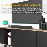 BS-10 Bluetooth 5.0 Speaker TV Soundbar with Remote Control, BS-10 - Image 9