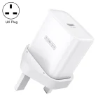 DUZZONA T3 PD 20W Single Port Travel Charger, UK Plug, T3 UK Plug