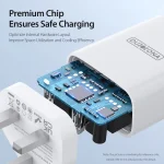 DUZZONA T3 PD 20W Single Port Travel Charger, UK Plug, T3 UK Plug - Image 4