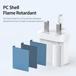 DUZZONA T3 PD 20W Single Port Travel Charger, UK Plug, T3 UK Plug - Image 5