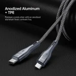 DUZZONA A2 PD 65W USB-C / Type-C to Type-C Fast Charging Data Cable, Length: 1m, 1m Type-C to Type-C - Image 7