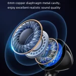 USAMS US-SJ594 EP-47 3.5mm In-Ear Wired Earphone, Length: 1.2m, EP-47 (Black), EP-47 (White) - Image 3