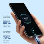 ROCK Z21 6A USB to USB-C/Type-C Transparent Fast Charging Data Cable, Length: 1.2m, USB to Type-C - Image 7