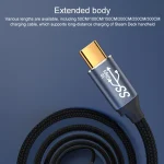 For Steam Deck Gen2 100W USB-C/Type-C Male to USB-C/Type-C Male Stereo Curved Data Cable, 0.5m, 1m, 1.5m, 2m, 3m - Image 4