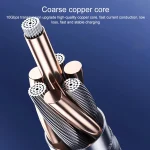 For Steam Deck Gen2 100W USB-C/Type-C Male to USB-C/Type-C Male Stereo Curved Data Cable, 0.5m, 1m, 1.5m, 2m, 3m - Image 5