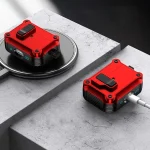 Eagle Shockproof Earphone Protective Case with Switch, For AirPods Pro 2, For AirPods Pro - Image 3