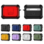 TPU + PC Shockproof Earphone Protective Case with Switch, For AirPods Pro 2, For AirPods Pro - Image 2