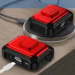 TPU + PC Shockproof Earphone Protective Case with Switch, For AirPods Pro 2, For AirPods Pro - Image 5