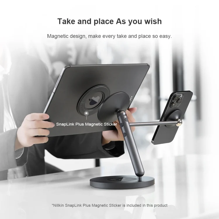 EDA0042320_4.webp NILLKIN SnapBranch Modular Device Station Creative Version Multifunctional Tablet Holder - Image 5