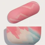 Ink Painting Water Sticker PC Earphone Case, For AirPods 1 / 2 - Image 3