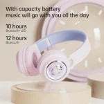 Q1 Headphones Monster Kids Over-Ear Bluetooth Earphones - Image 3