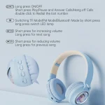 Q1 Headphones Monster Kids Over-Ear Bluetooth Earphones - Image 5