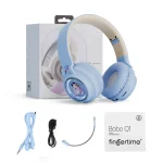 Q1 Headphones Monster Kids Over-Ear Bluetooth Earphones - Image 7