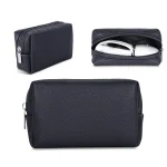 Leather Power Pack Charger Data Cable Mouse Digital Storage Bag - Image 6