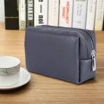 Leather Power Pack Charger Data Cable Mouse Digital Storage Bag - Image 5