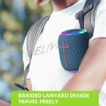 HOPESTAR P35 mini 10W Outdoor IPX7 Waterproof Bluetooth Speaker, P35 mini - Image 6