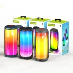 HOPESTAR P49 Tone Pulse RGB Light Waterproof Bluetooth Speaker, P49(Black), P49(Grey), P49(Blue) - Image 2