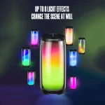 HOPESTAR P49 Tone Pulse RGB Light Waterproof Bluetooth Speaker, P49(Black), P49(Grey), P49(Blue) - Image 7