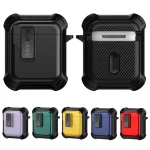 Signal Flag Wireless Earphones Case with Security Lock, For AirPods 1 / 2 - Image 2