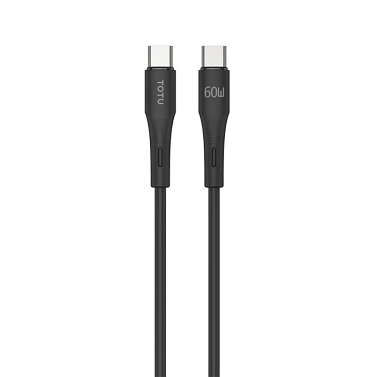 TOTU BT-022 Skin Sense Series Type-C to Type-C Silicone Data Cable, Length:2m