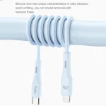 TOTU BT-022 Skin Sense Series Type-C to Type-C Silicone Data Cable, Length:2m - Image 5