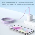 TOTU BM-007 Skin Sense Series USB to Micro-USB Silicone Data Cable, Length:1m, Length:2m - Image 4