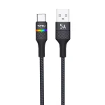 TOTU BT-020 Journey Series USB to Type-C Colorful Breathing Light Data Cable, USB to Type-C