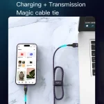 TOTU BL-016 Journey Series USB to 8 Pin Colorful Breathing Light Data Cable, USB to 8 Pin - Image 5