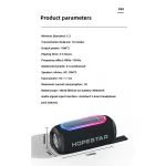 HOPESTAR P60 IPX6 Waterproof 10W 66mm Outdoor Bluetooth Speaker - Image 2