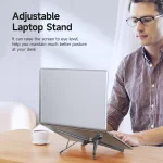 DUX DUCIS Foldable X-shaped Aluminum Laptop Stand, Laptop Stand - Image 3