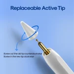 JOYROOM JR-X9S Aluminum Alloy Active?Stylus?Pen with Replacement Tips, JR-X9S - Image 7