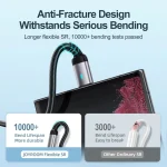 JOYROOM S-UC027A10 Extraordinary Series 3A USB-A to USB-C / Type-C Fast Charging Data Cable, Type-C, 1.2m, Type-C, 2m, Type-C, 3m - Image 5