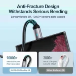 JOYROOM S-CC100A10 Extraordinary Series 100W USB-C / Type-C to USB-C / Type-C Fast Charging Data Cable, 100W Type-C,1.2m, 100W Type-C,2m, 100W Type-C, 2m - Image 6