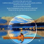 E10-C Binaural Call Smart Bluetooth Glasses Earphone, Polarized Sunglasses, Blue Light Filter - Image 4