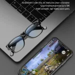 E10-C Binaural Call Smart Bluetooth Glasses Earphone, Polarized Sunglasses, Blue Light Filter - Image 5