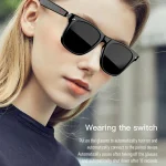 E10-C Binaural Call Smart Bluetooth Glasses Earphone, Polarized Sunglasses, Blue Light Filter - Image 7