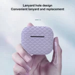 Wave Pattern Silicone Earphone Case, For AirPods Pro 2 - Image 4