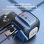 T&G TG359 Portable Outdoor LED Wireless Bluetooth Speaker - Image 5