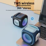 T&G TG359 Portable Outdoor LED Wireless Bluetooth Speaker - Image 6