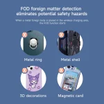 N21 15W 3 in 1 Transparent Magnetic Wireless Charger, N21 Wireless Charger - Image 4