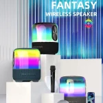 HOPESTAR SC-01 Waterproof LED Light Wireless Bluetooth Speaker, SC-01 - Image 2