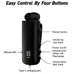 Fineblue F901 Waterproof Lavalier Earphone for Driving and Riding, F901 - Image 3