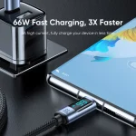 JOYROOM S-AC066A16 6A USB to USB-C / Type-C Digital Display Fast Charging Data Cable, USB to Type-C - Image 3