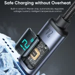 JOYROOM S-AL012A16 2.4A USB to 8 Pin Digital Display Fast Charging Data Cable, USB to 8 Pin - Image 4