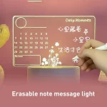 A189 LED Colorful 3D Night Light Bluetooth Speaker Base with Box, A189 with Box - Image 4