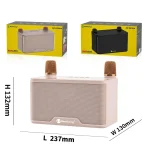 NR8088 Wireless Microphone TWS Handheld Noise Canceling Smart Bluetooth Speaker - Image 7