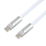 Mech Series 120W USB-C / Type-C to USB-C / Type-C Metal Plug Silicone Fast Charging Data Cable, Length: 1.2m, Type-C, 1.2m Type-C to Type-C - Image 4